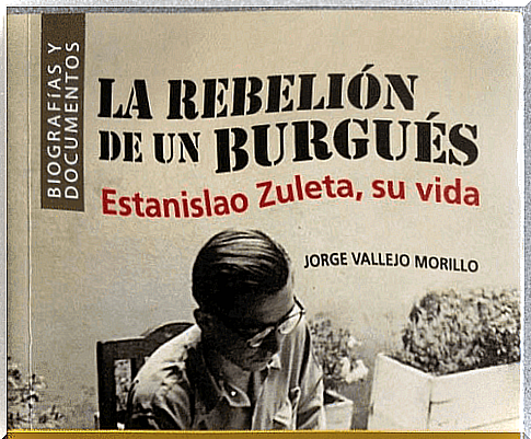 Book cover with Estanoslao Zuleta on.